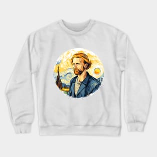 Van Gogh Portrait Crewneck Sweatshirt